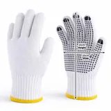 Gloves Cotton Non Slip 3pk – image 1