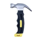 Hammer Stubby Claw Comfort Grip Handle Black & Yellow 160mm X 110mm - 12oz – image 1