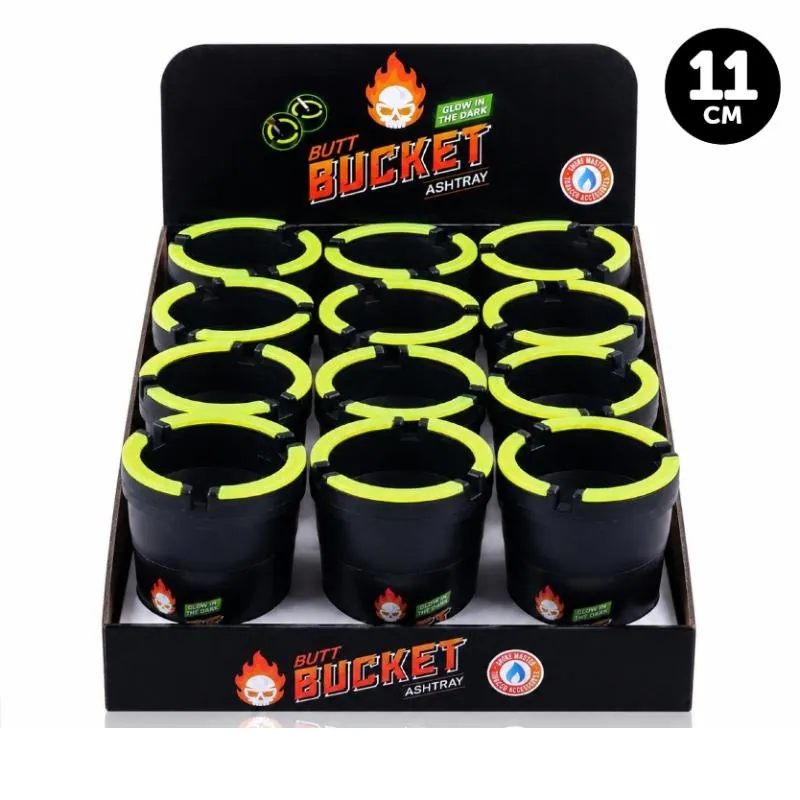 Ashtray Butt Bucket Glow in the Dark 11cm X 8cm – image 4