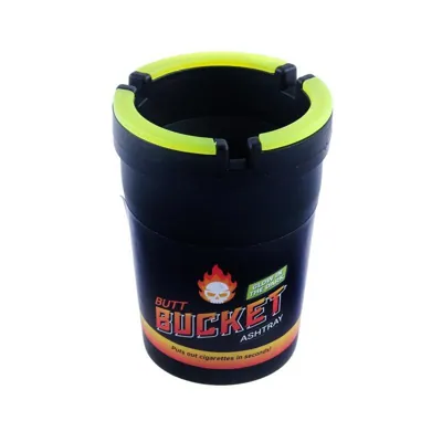 Ashtray Butt Bucket Glow in the Dark 11cm X 8cm
