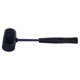 Mallet Rubber Head, Metal Handle Black 8oz – image 1