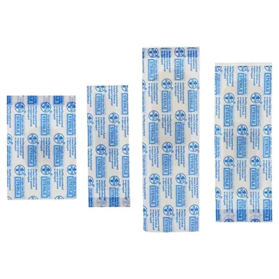 Bandage Strips Assorted Sizes 100pk Clear - Plastic (pe)