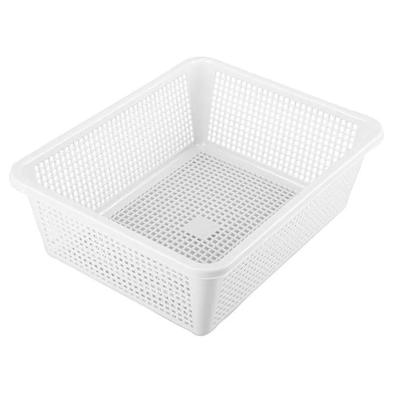 Basket Square 2 Assorted Colours (Grey & White) A4 34 X 27.5 X 11.5 – image 2