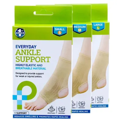 Elastic Ankle Support - Assorted Sizes Small, Medium, Large