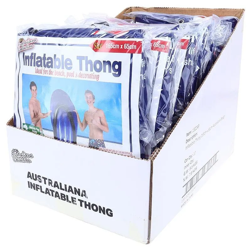Jumbo Inflatable Thong 165cm X 65cm Australiana Design – image 3