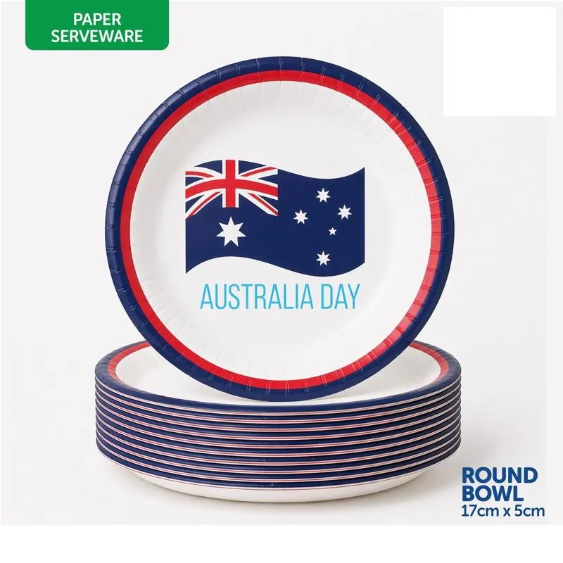 10pk Australia Paper Bowl 17x5cm – image 4