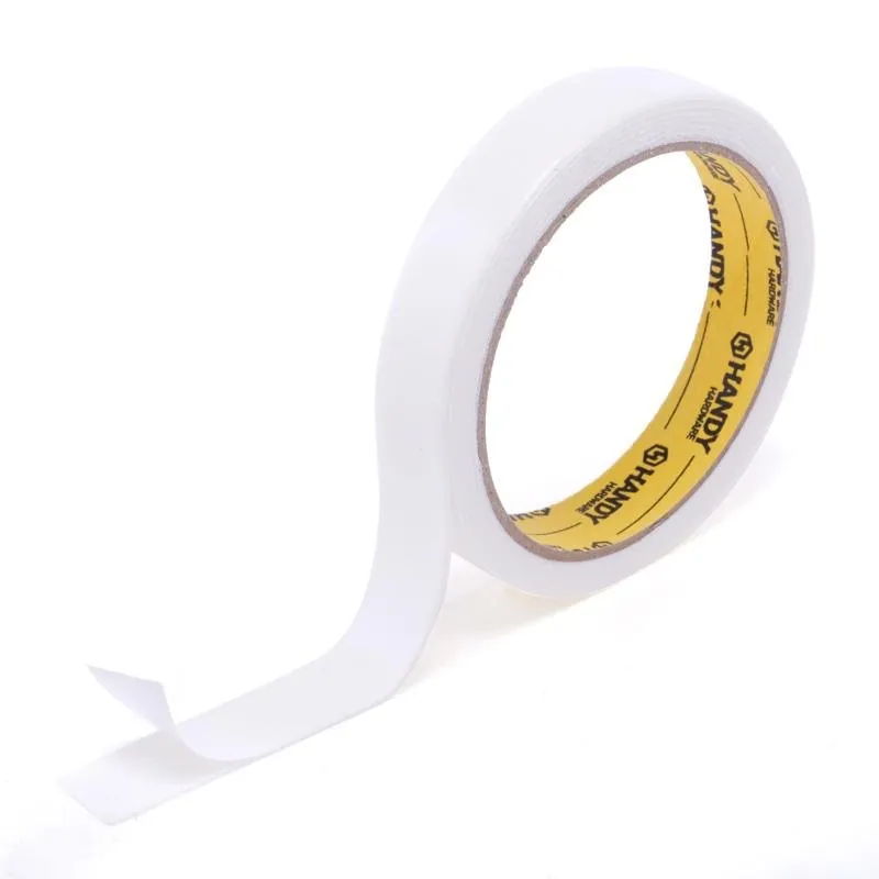 Tape Double Sided Cushioned White Tape 18mm X 2m 3pk – image 2