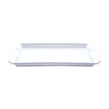 Melamine Tray with Built in Handles Rectangular 33cm X 22cm X 2cm - White – image 2