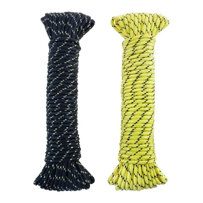 Diamond Braided Polyrope 2 Assorted Colours 10mm X 30m