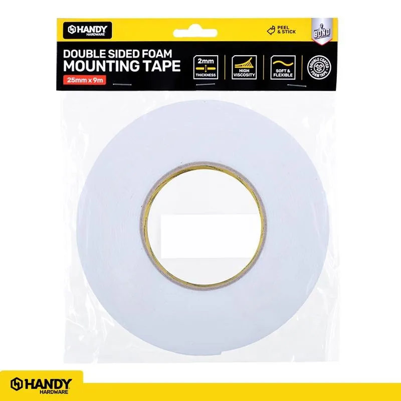 Tape Mounting Tape White 25mm X 9m – image 4