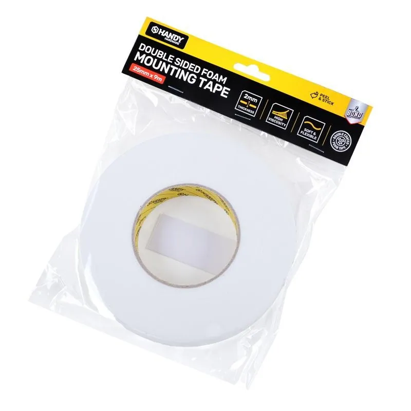 Tape Mounting Tape White 25mm X 9m – image 3