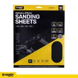 Sandpaper Assorted Pack (For Wet Use Only) 225mm X 275mm 10pk (Includes Extra Fine, Fine, Medium and Course Paper) – image 3