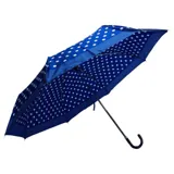 Umbrella Polka J Handle Dot Leather 95cm – image 3