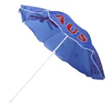 Beach Umbrella 155cm Dia X 180cm Australiana Design Adjustable Pole Size 90cm - 180cm – image 1