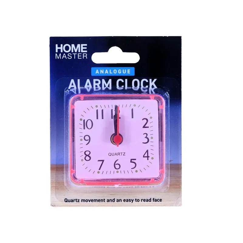 Alarm Clock Compact Analogue 5.5cm X 5.7cm X 2.6cm – image 4