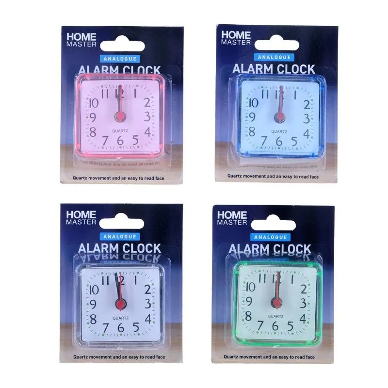 Alarm Clock Compact Analogue 5.5cm X 5.7cm X 2.6cm – image 3