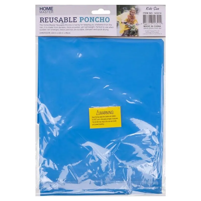 Poncho Reusable for Kids – image 3