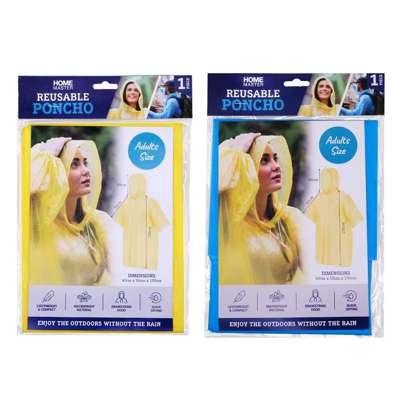 Poncho Reusable for Adults – image 4