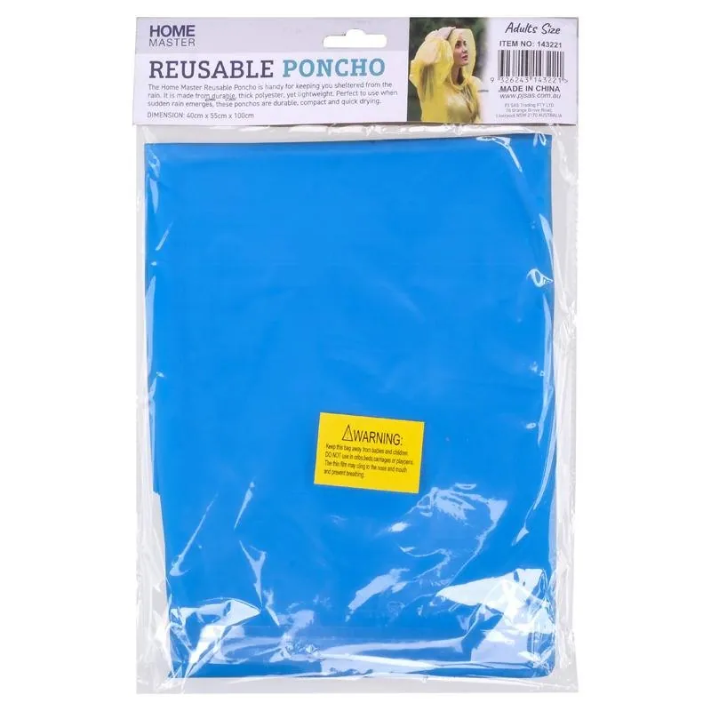 Poncho Reusable for Adults – image 3