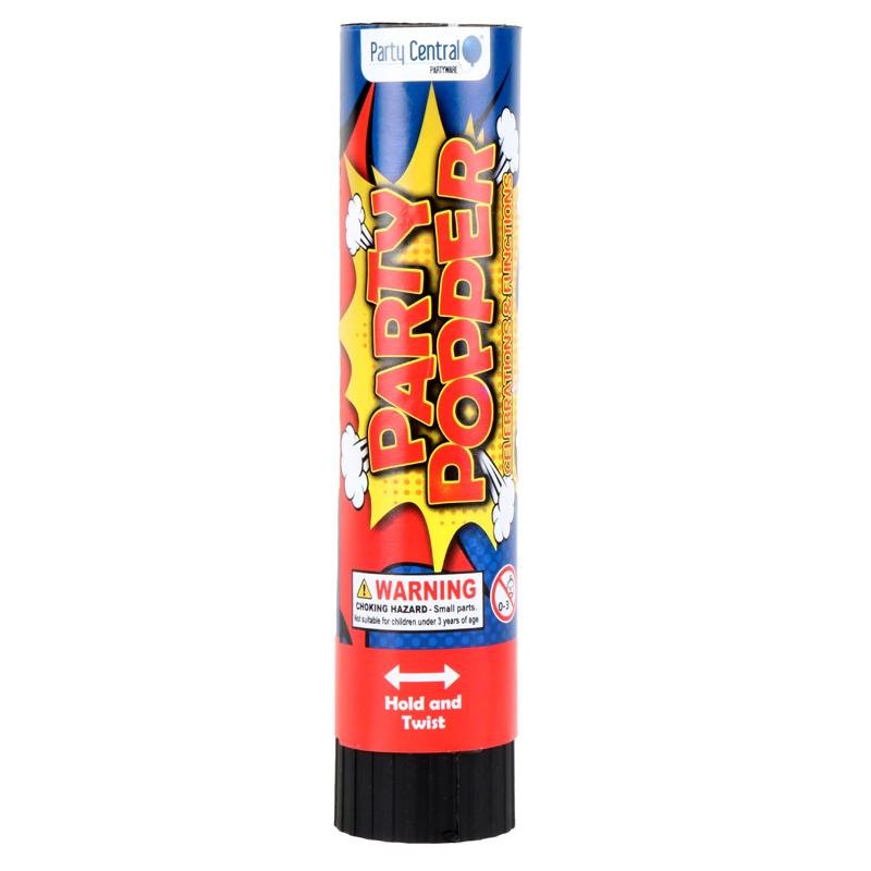 Twist Party Popper Cannons 20cm (2 Pack) — photo 2 of 3