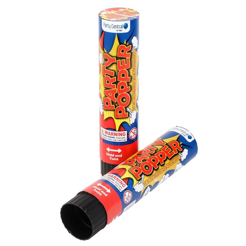 Twist Party Popper Cannons 20cm (2 Pack) — photo 3 of 3