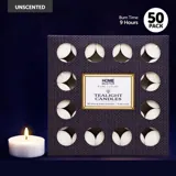 Candle Unscented Tealight 9 Hour 50pc – image 3