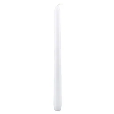 Candle Unscented Taper 25cm 4pk