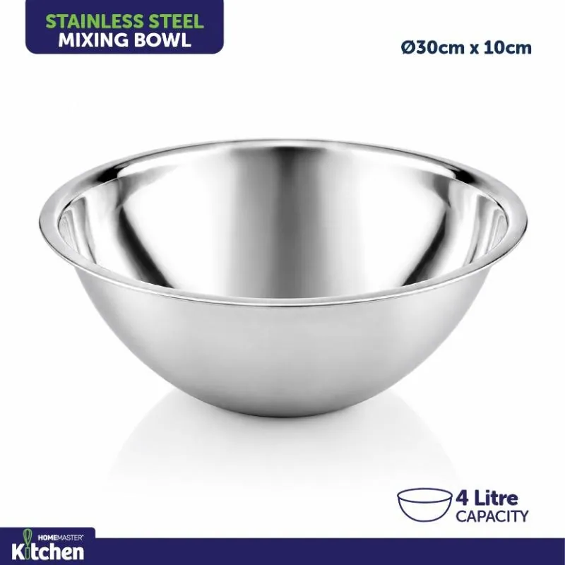 Stainless Steel Mixing Bowl Ø30cm X 10cm - 4l – image 4
