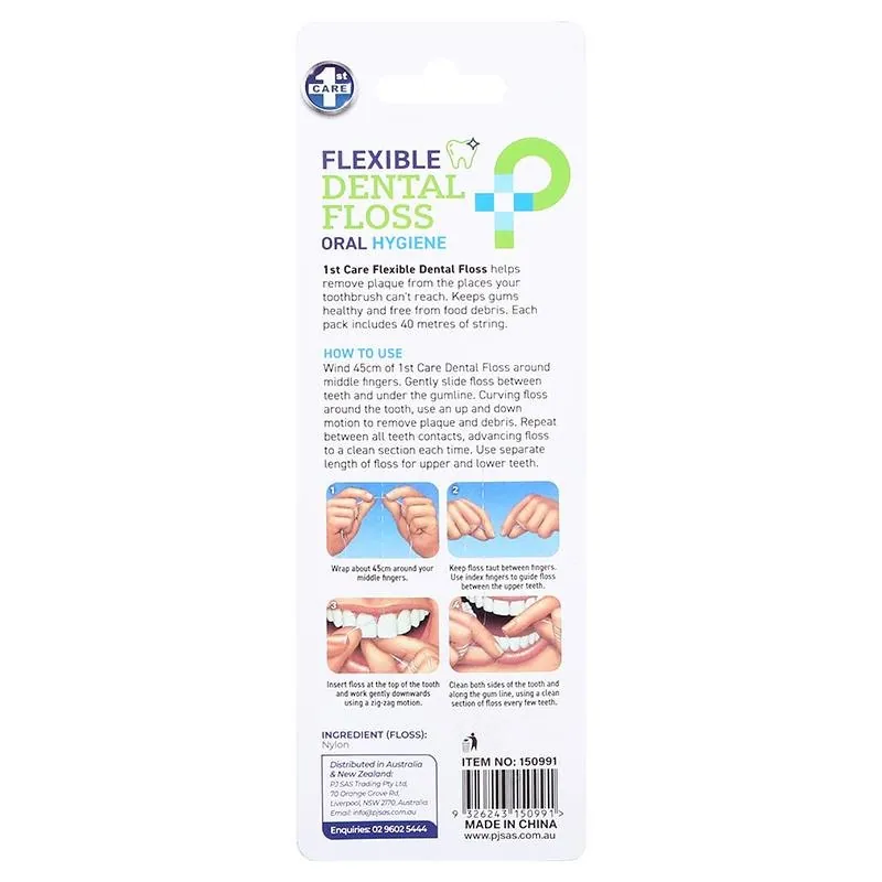 Dental Floss with Dispenser 40m Each 2pk – image 3
