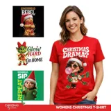 Shirt Women's Christmas Series One Green, Red, Black & White 5 Sizes: S, M, L, XL & XXL – image 4