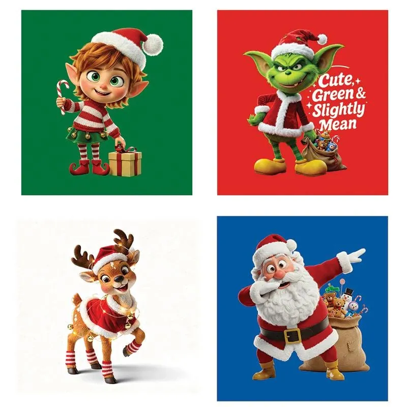 Shirt Children's Christmas Series One Green, Red, Blue, & White 5 Sizes: S, M, L, XL & XXL – image 3