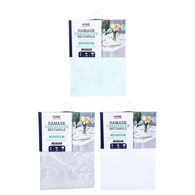 Table Cloth Damask Rectangle 130cm X 225cm – image 3