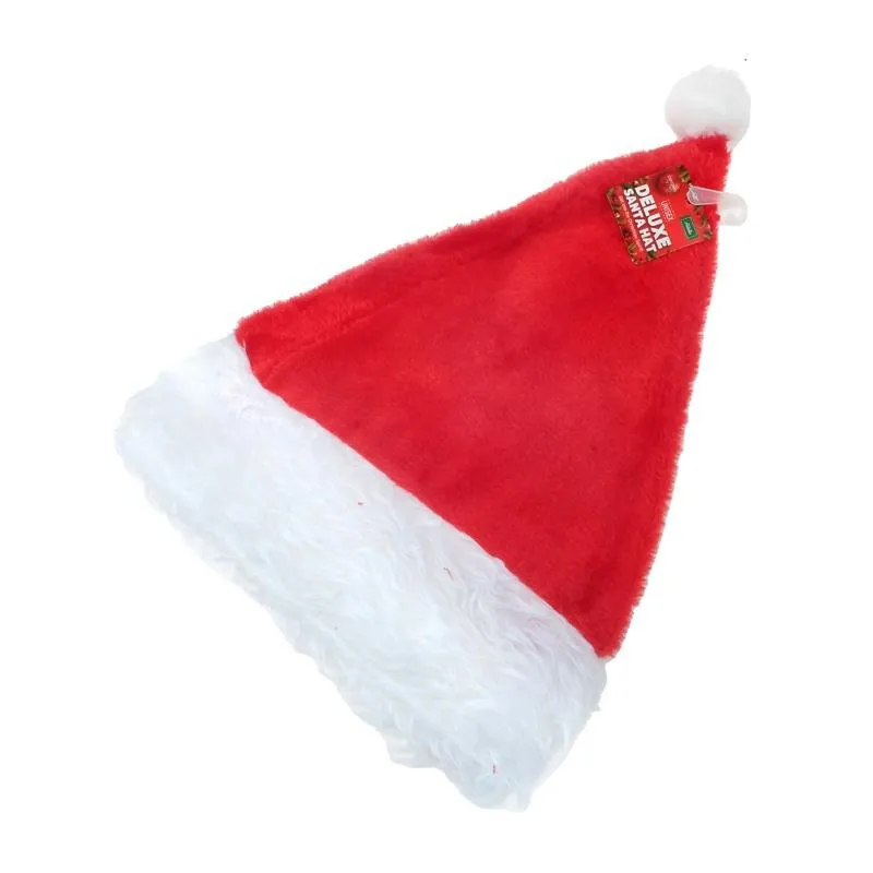 Christmas Santa Hat Adults 32cm X 43cm Red/White – image 3