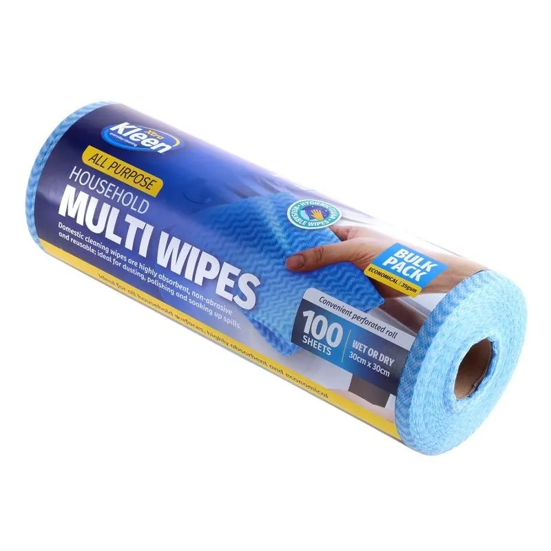 All Purpose Bulk Wipe Pack 30cm X 30cm 100pk – image 3
