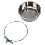 Bird Feeder Stainless Steel 15cm 700ml – image 2