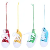 Air Freshener Hanging Sneakers 4 Assorted Colours/ Scents (Ocean, Rose, Lemon & Apple) – image 2