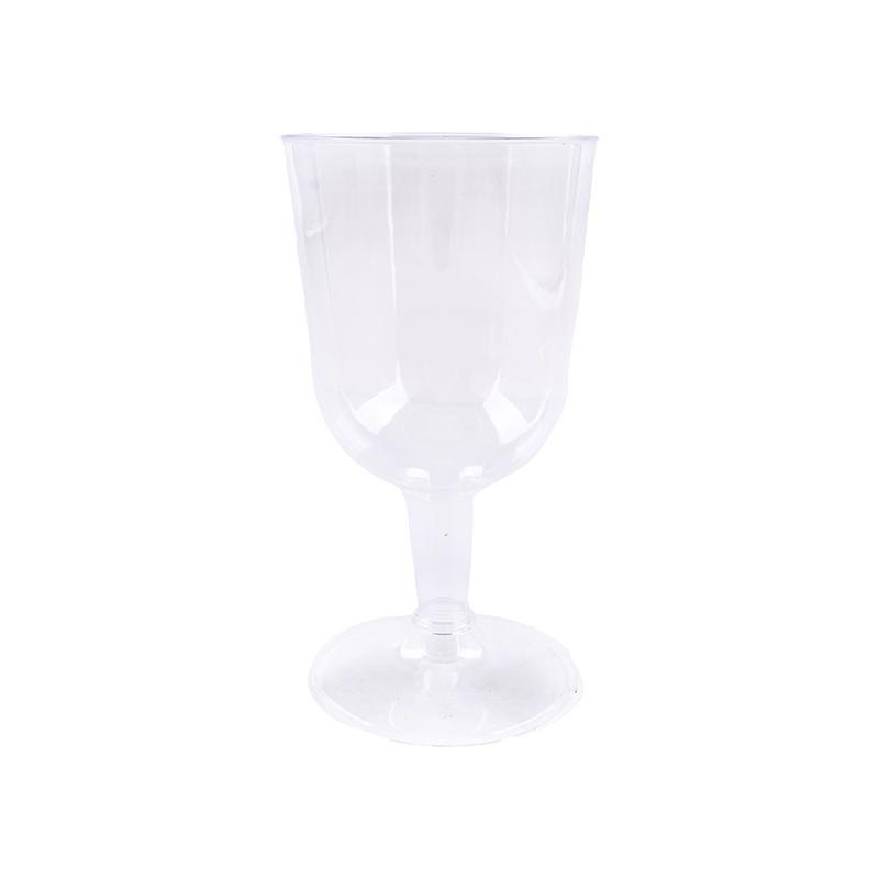 Party Wine Glasses 150ml, Clear Plastic (15 Pack) — photo 3 of 4