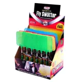 Fly Swatter Extendable From: 26cm-72cm 4 Assorted Colours – image 3
