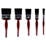Paint Brush Set 5pk Assorted Sizes Include 12mm, 25mm, 38mm, 50mm & 63mm – image 1