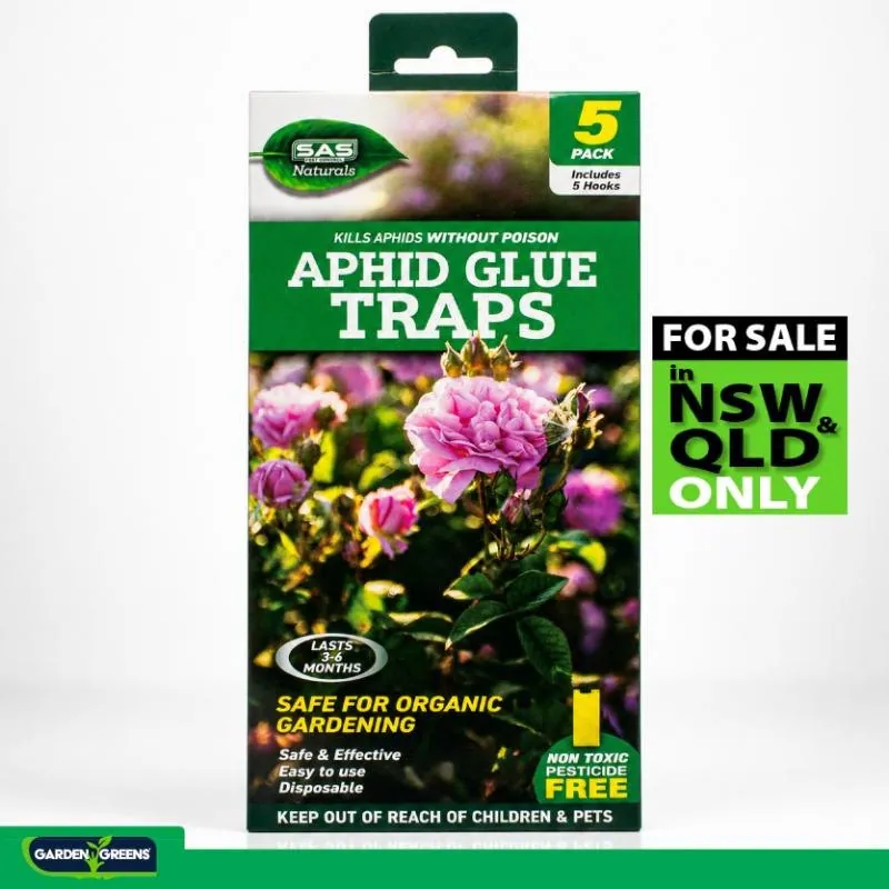 Trap Glue Aphid 5pk 10cm X 24cm Includes: 5 Hang Clips & 5 Traps – image 4