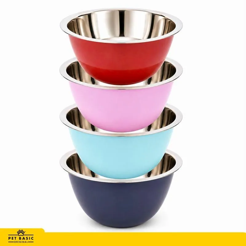 Dog Bowl Stainless Steel Coloured 750ml 16cm – image 4