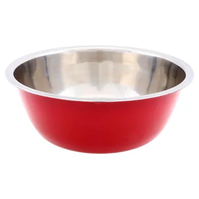 Dog Bowl Stainless Steel Coloured 1500ml 20cm