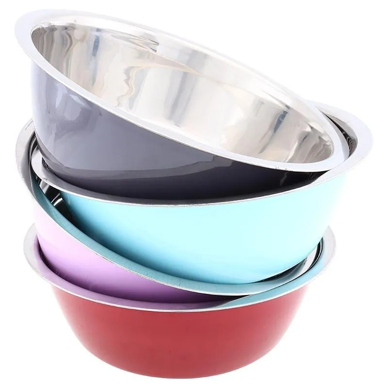 Dog Bowl Stainless Steel Coloured 2500ml 25cm – image 3