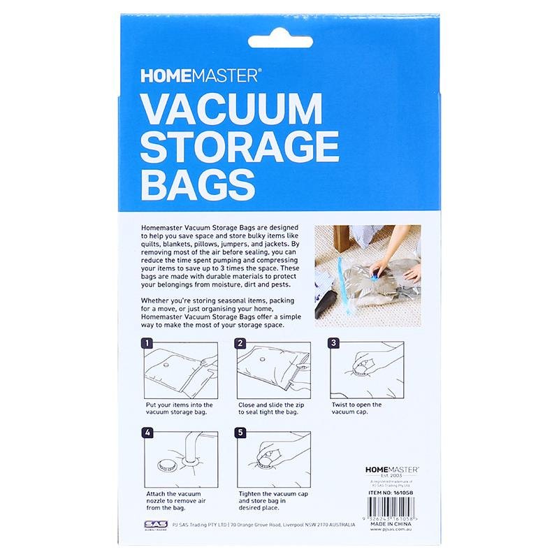 Vacuum Storage Bags Large 80 x 100cm (2 Pack) — photo 4 of 4