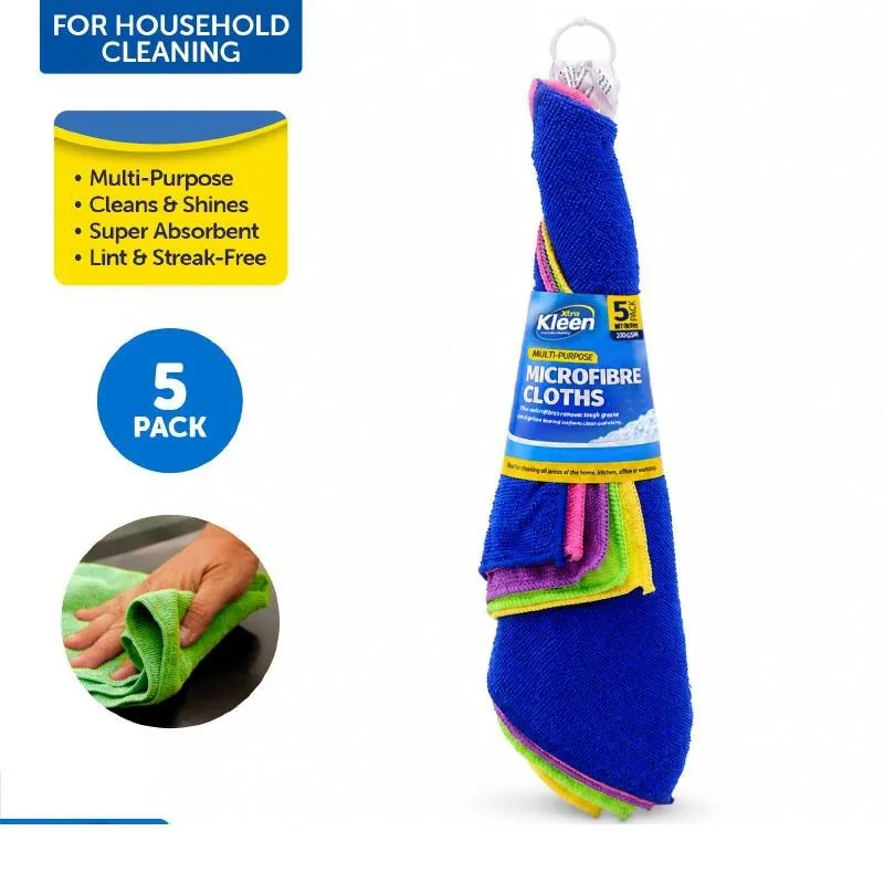 Microfibre Cloth 30cm X 30cm - 5pk – image 4