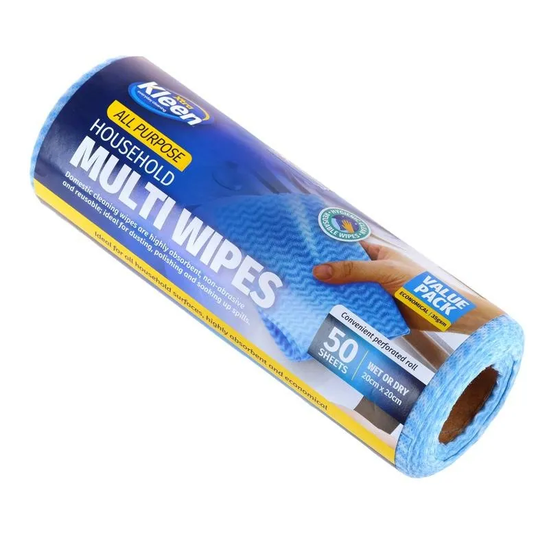 All Purpose Wipe 20cm X 20cm 50pk – image 3