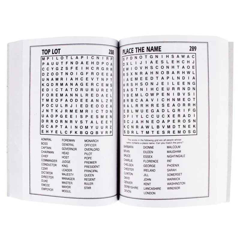 Book Word Search 496pg A5 – image 2