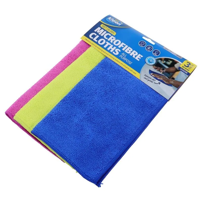 Microfibre Multipurpose Cloth 30cm X 30cm - 3pk – image 3