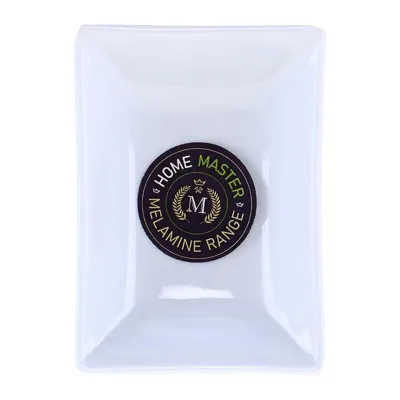 Melamine Sauce Dish Rectangular 8.5cm X 6cm X 2.5cm - White