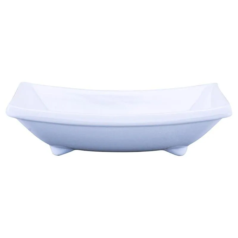 Melamine Sauce Dish Rectangular 8.5cm X 6cm X 2.5cm - White – image 2
